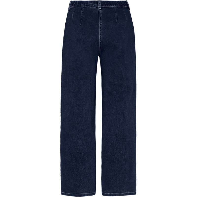 Donna Loose SL Dark Blue Denim