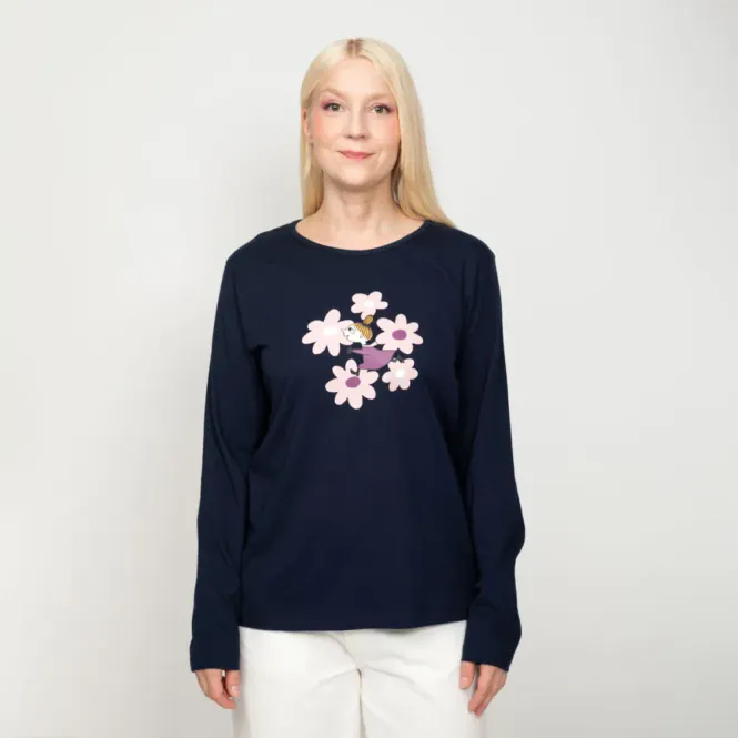 Huvudbild Elena Tröja Mörkblå