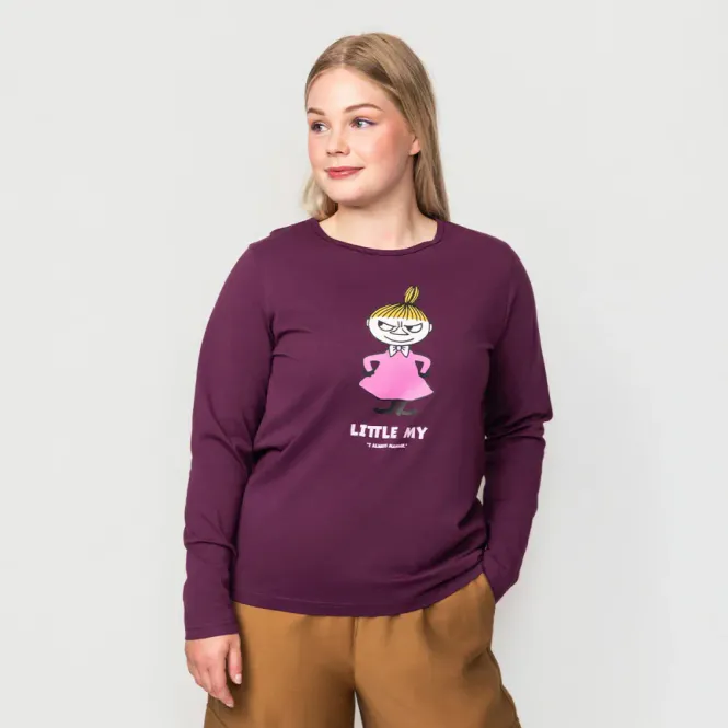 Huvudbild Elena Tröja Plommon